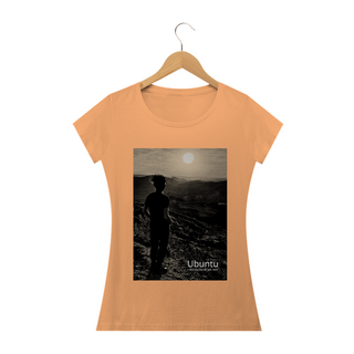 Nome do produtoCamiseta Feminina Estonada - Ubuntu Sunset View