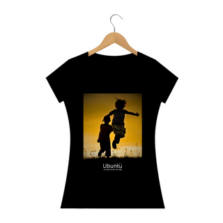 Nome do produtoCamiseta Feminina - Ubuntu Yellow Jump