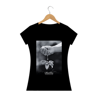 Nome do produtoCamiseta Feminina - Ubuntu Water to Grow Up