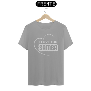 Nome do produtoCamiseta Quality Masculina - I Love You Samba