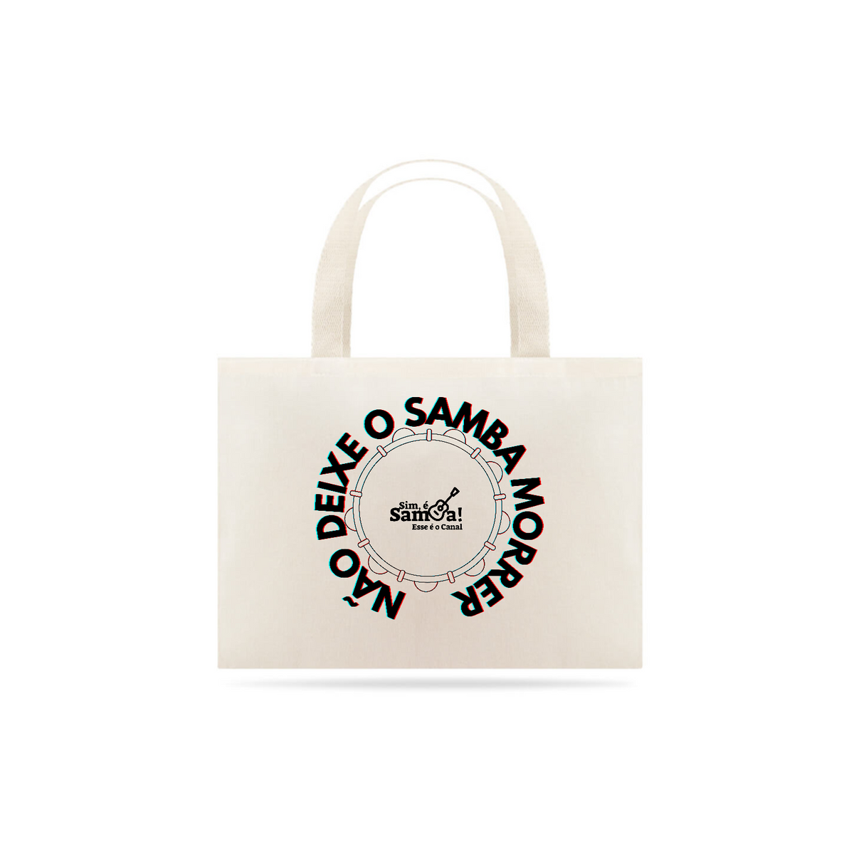 Nome do produto: Eco Bag Grande - Não Deixe o Samba Morrer