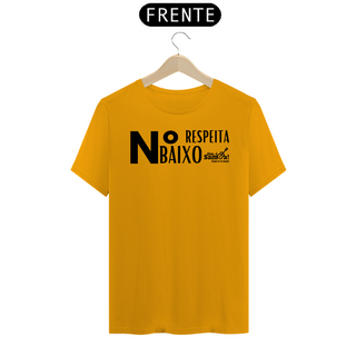 Nome do produtoCamiseta Clássica Masculina - Respeita Número Baixo