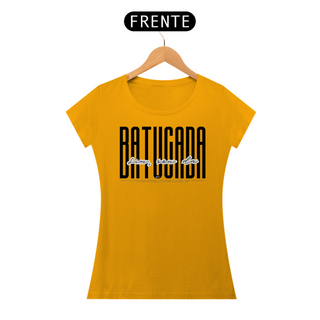 Nome do produtoCamiseta Baby Long Clássica Feminina - Sim Sou da Batucada