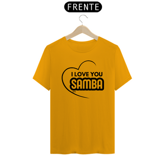 Nome do produtoCamiseta Quality Masculina - I Love You Samba