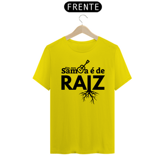 Nome do produtoCamiseta Clássica Masculina - Sim Meu Samba é de Raiz