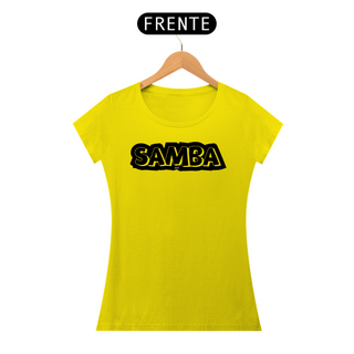 Nome do produtoCamiseta Baby Long Quality Feminina - Samba