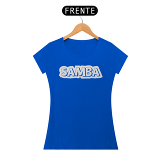 Nome do produtoCamiseta Baby Long Quality Feminina - Estampa Samba