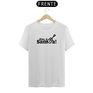 Nome do produtoCamiseta Masculina Clássica - Sim, é Samba!