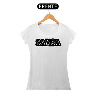 Nome do produtoCamiseta Baby Long Quality Feminina - Samba