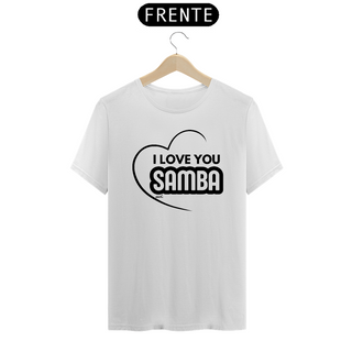 Nome do produtoCamiseta Quality Masculina - I Love You Samba