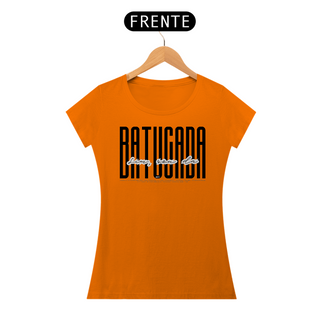 Nome do produtoCamiseta Baby Long Clássica Feminina - Sim Sou da Batucada