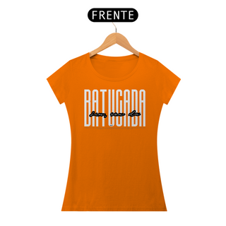 Nome do produtoCamiseta Baby Long Clássica Feminina - Sim Sou da Batucada