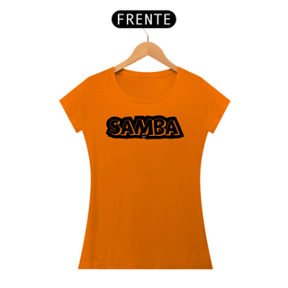 Nome do produtoCamiseta Baby Long Quality Feminina - Samba