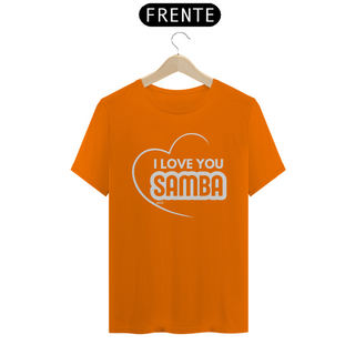 Nome do produtoCamiseta Quality Masculina - I Love You Samba