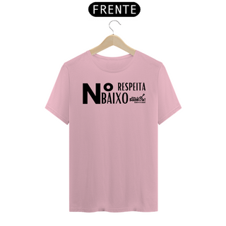 Nome do produtoCamiseta Clássica Masculina - Respeita Número Baixo