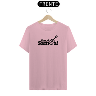 Nome do produtoCamiseta Masculina Clássica - Sim, é Samba!