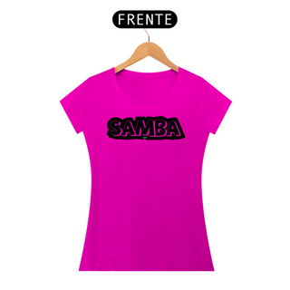 Nome do produtoCamiseta Baby Long Quality Feminina - Samba