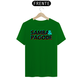 Nome do produtoCamiseta Clássica Masculina - Samba e Pagode