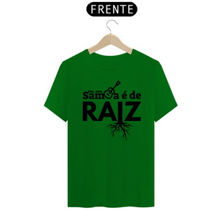 Nome do produtoCamiseta Clássica Masculina - Sim Meu Samba é de Raiz