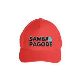 Nome do produtoBoné Americano com Tela - Samba e Pagode
