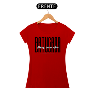 Nome do produtoCamiseta Baby Long Clássica Feminina - Sim Sou da Batucada