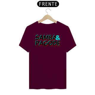 Nome do produtoCamiseta Clássica Masculina - Samba e Pagode