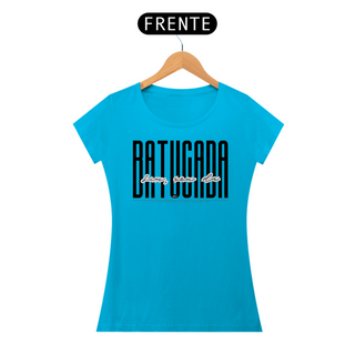 Nome do produtoCamiseta Baby Long Clássica Feminina - Sim Sou da Batucada