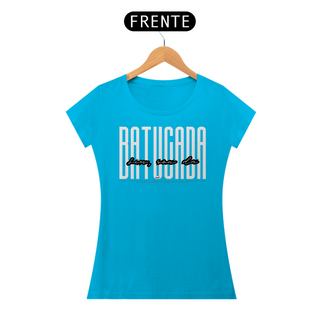 Nome do produtoCamiseta Baby Long Clássica Feminina - Sim Sou da Batucada