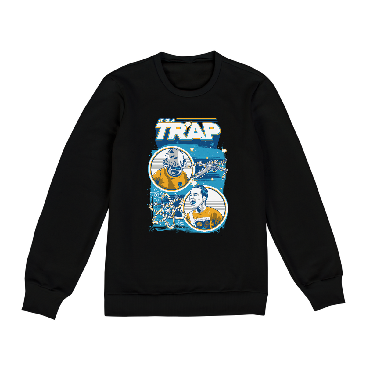 Nome do produto: Moletom StarWars - It\'s a Trap!