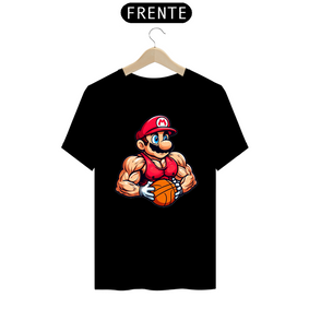 Camiseta Super Mario Basquete