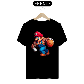 Camiseta Super Mario Basquete2