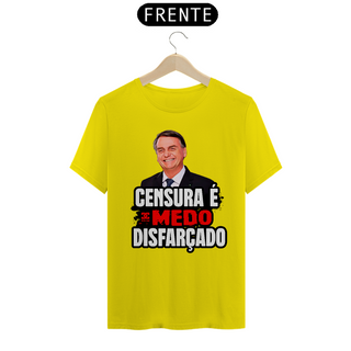 Nome do produtoCamisa - Censura é Medo Disfarçado