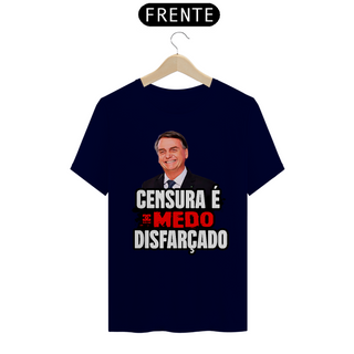 Nome do produtoCamisa - Censura é Medo Disfarçado