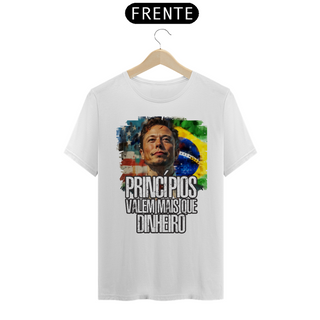 Nome do produtoCamisa - Elon Musk - Princípios - 2