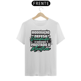 Nome do produtoCamisa - Moderação na Verdade