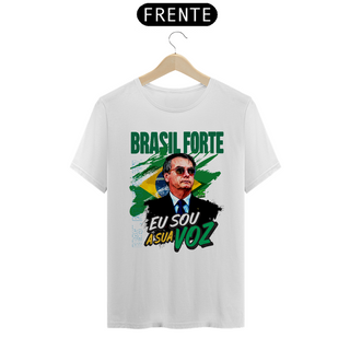 Nome do produtoCamisa - Brasil Forte  eu sou a sua Voz 