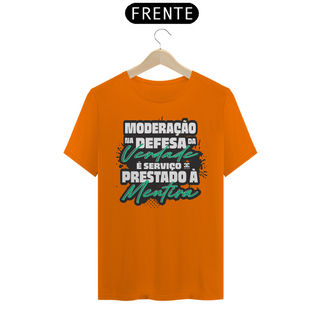 Nome do produtoCamisa - Moderação na Verdade