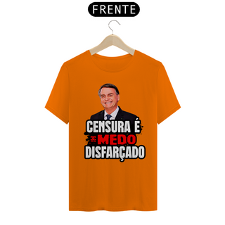 Nome do produtoCamisa - Censura é Medo Disfarçado