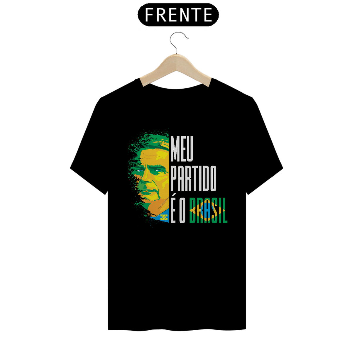 Nome do produto: Camisa - Meu Partido é o Brasil  ®