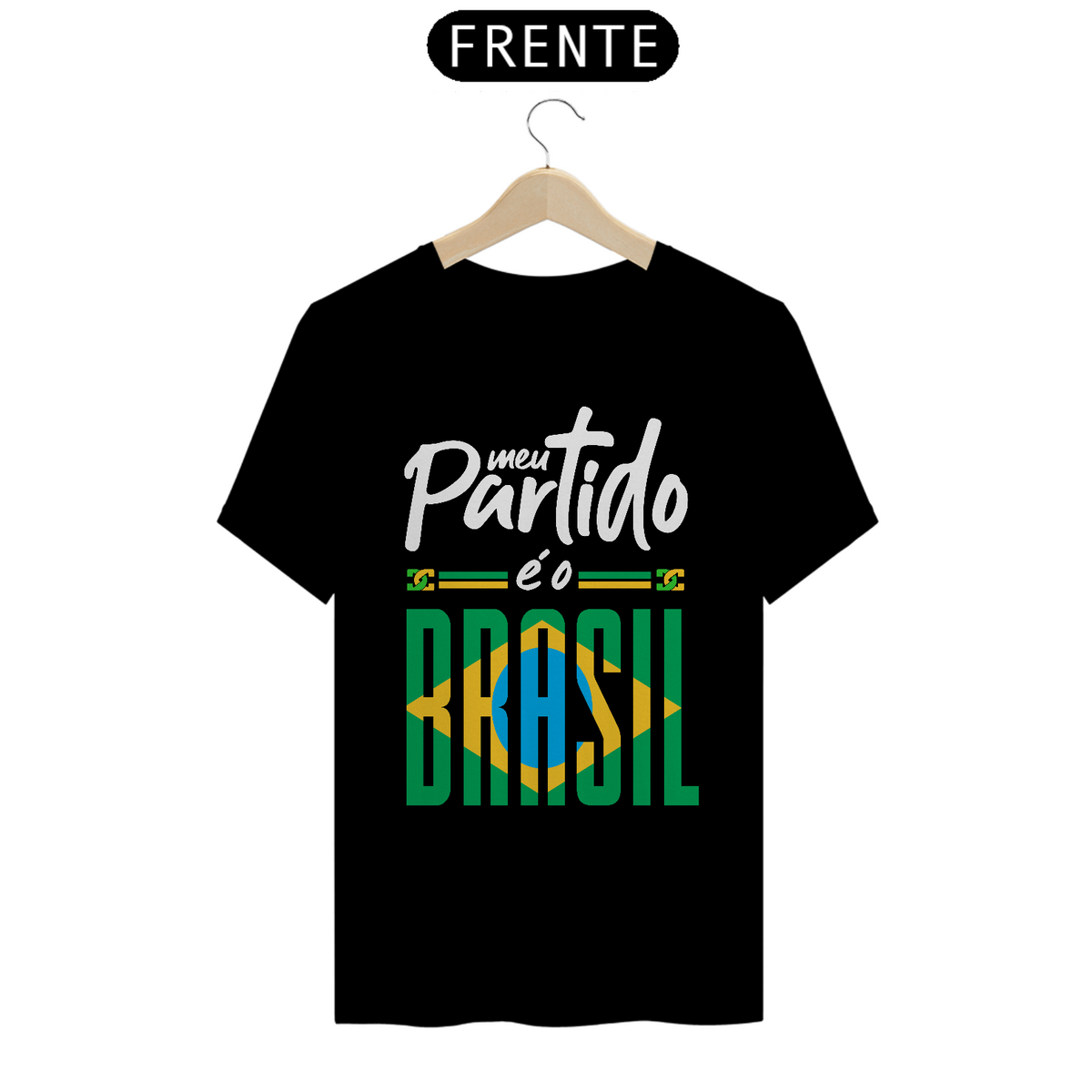 Nome do produto: Camisa - Meu Partido é o Brasil  ®