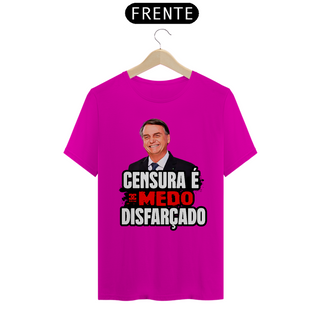 Nome do produtoCamisa - Censura é Medo Disfarçado