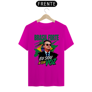 Nome do produtoCamisa - Brasil Forte  eu sou a sua Voz 