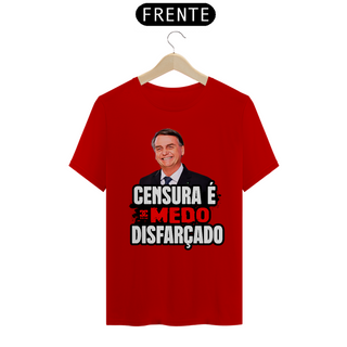 Nome do produtoCamisa - Censura é Medo Disfarçado