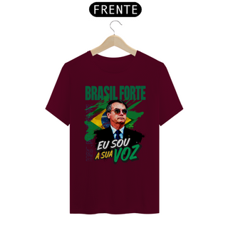 Nome do produtoCamisa - Brasil Forte  eu sou a sua Voz 