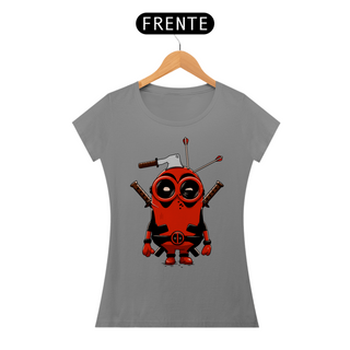Nome do produtoMinions em Deadpool | Camiseta Feminina