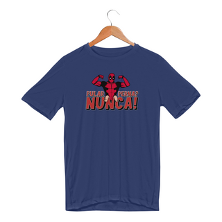 Deadpool Treino de Perna | Camiseta Sport UV