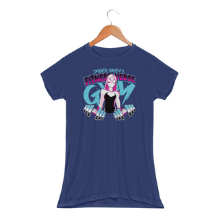 Nome do produtoFitness Verse - Spider Gwen's Aranhaverso | Camiseta Feminina Sport UV