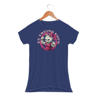 Nome do produtoGatinha Treino Fofo | Camiseta Feminina Sport UV