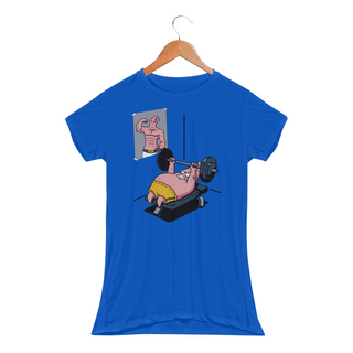 Nome do produtoPatrick Treino v1 - Bob Esponja | Camiseta Feminina Sport UV