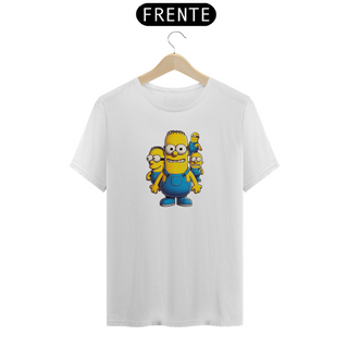 Nome do produtoMinions e Simpsons - Camiseta Unissex